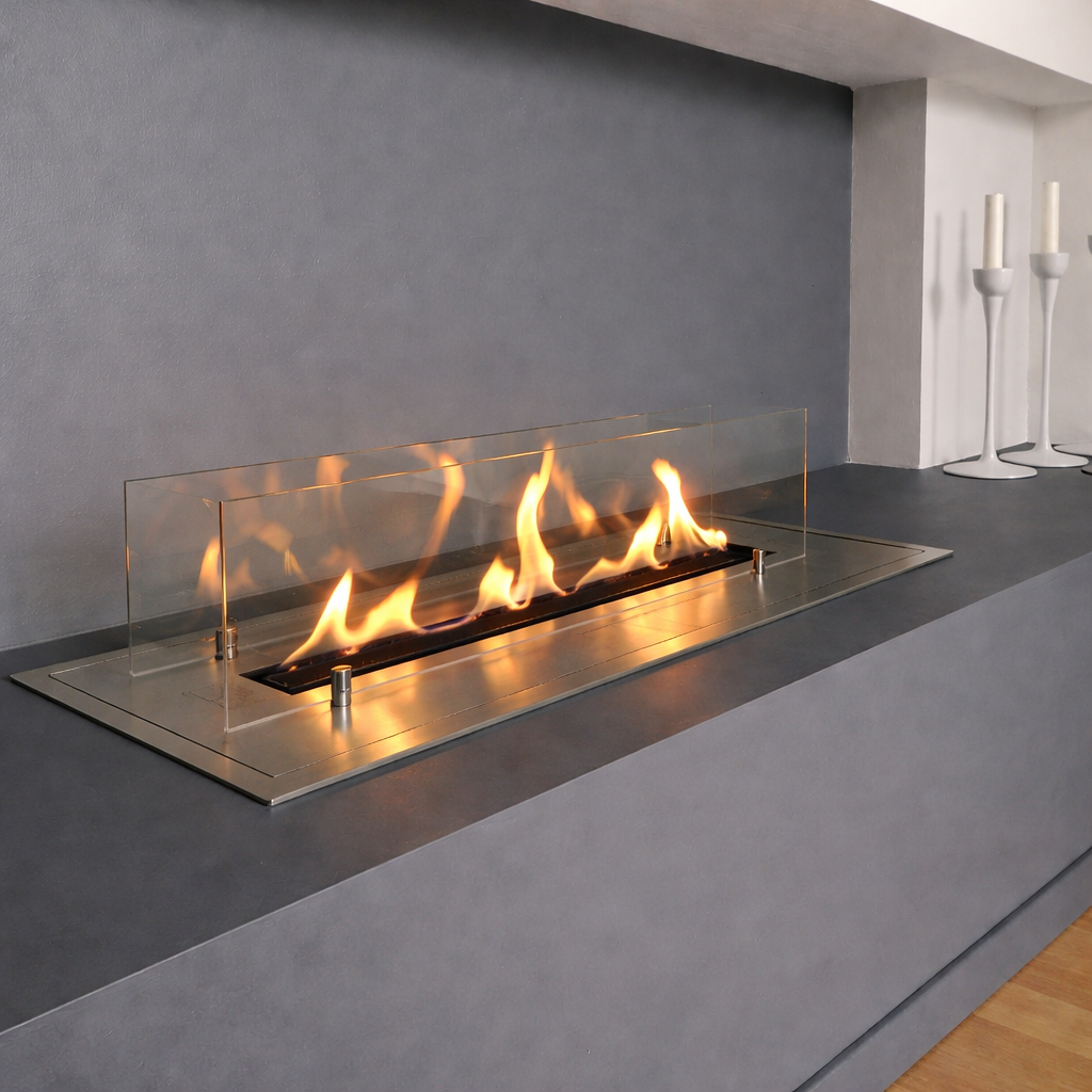 Ebios Quadra Inside SL nero 1 bruciatore