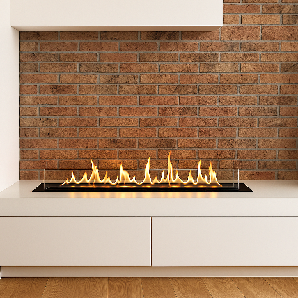 Ebios Quadra Inside SL nero 2 bruciatori